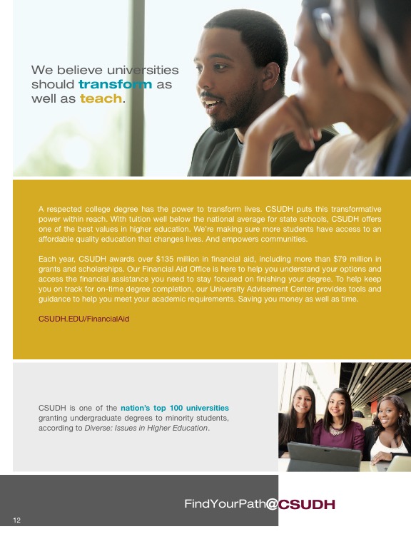 CSUDH brochure