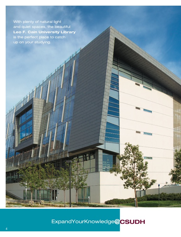 CSUDH print brochure