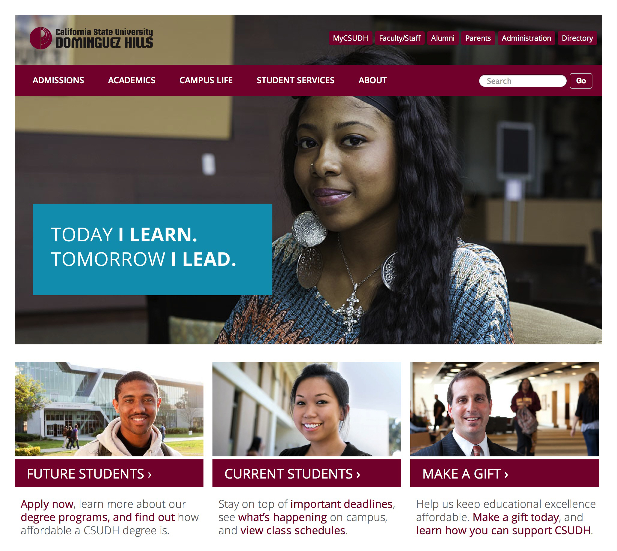 CSUDH website