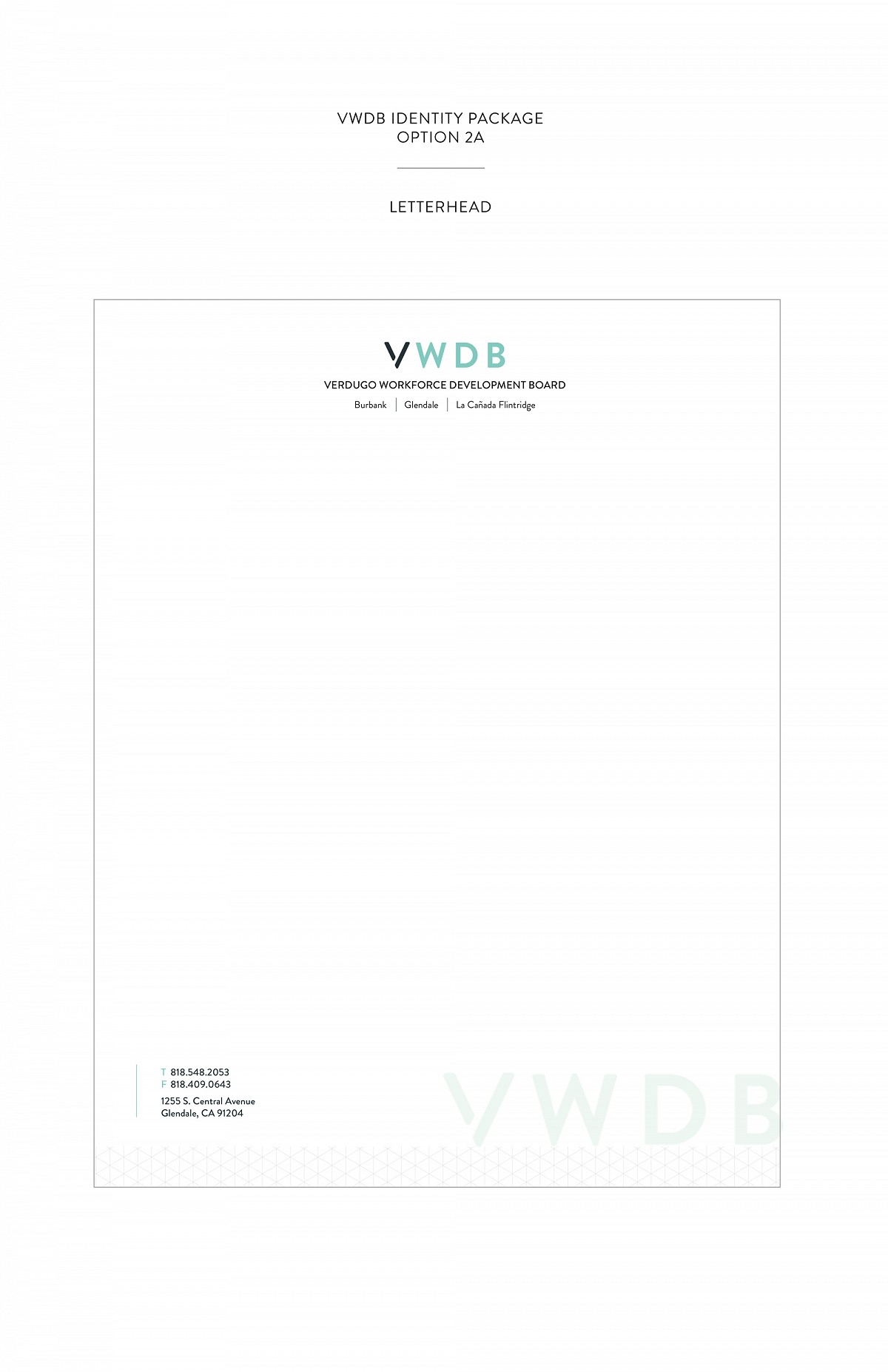 VWDB Letterhead