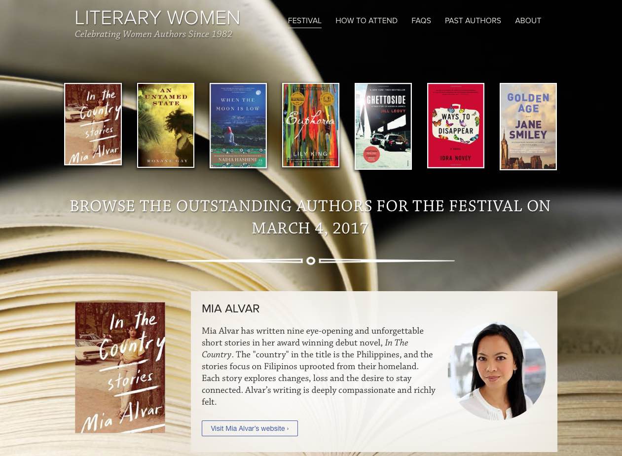 Literary Women website