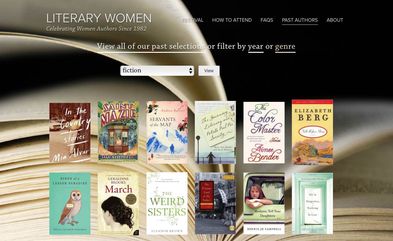 Literary Women website