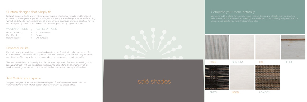 Solé Shades Trifold